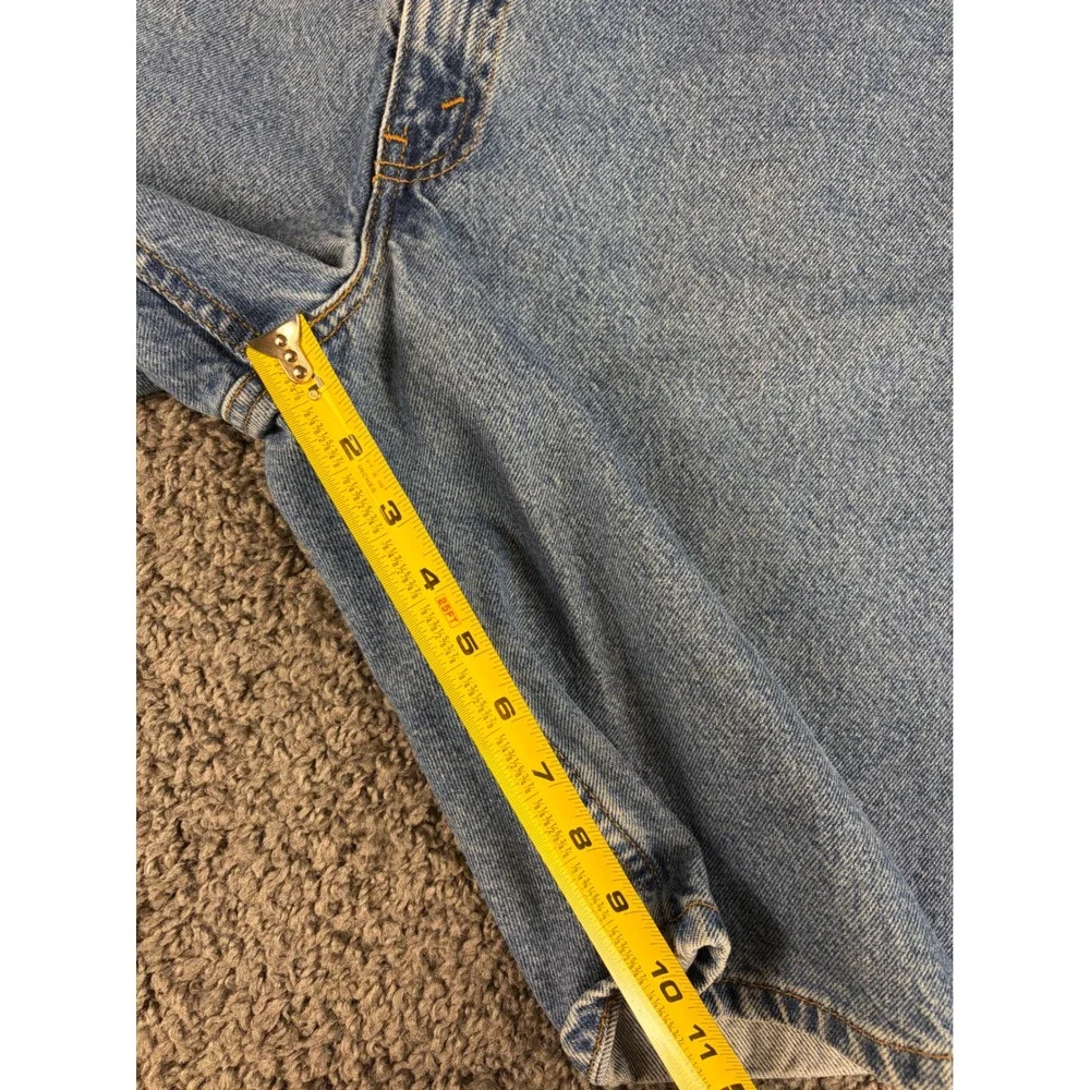 VTG Levi's 550 Orange Tab Relaxed Fit Denim Shorts Mens 36 Blue 90s 36550-0214
